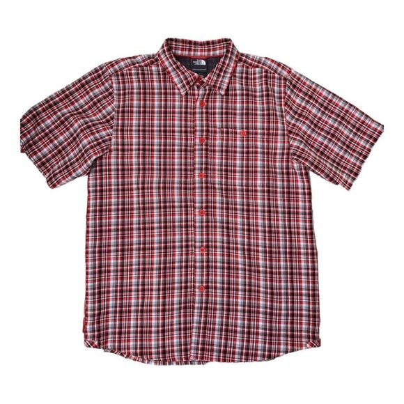 The North Face Red Plaid Shirt -Small - Picture 4 of 10